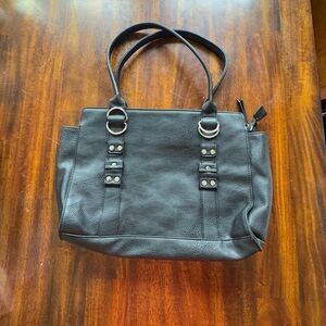 black purse